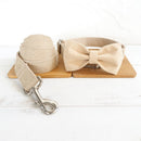 Nude Elegant Collar Leash Set