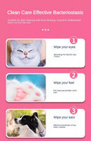 Hypoallergenic Plant Based Wet Wipes; Fragrance Free