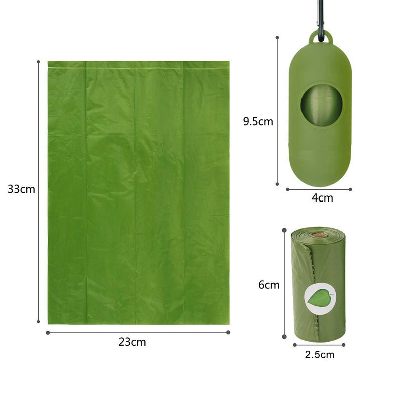 Poop Bags For Dog Waste - Extra Thick Strong Leak Proof