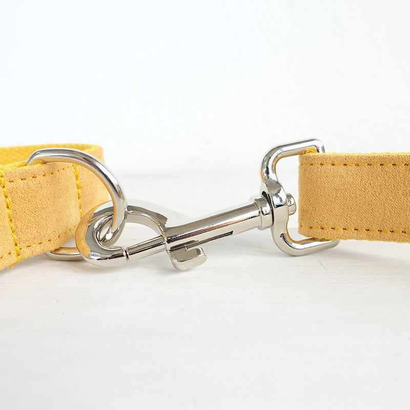 Buttercup Leash Collar Bow Set