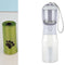 3 in 1 Water Bottle; Food Dispenser; Poop Bag Holder