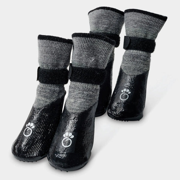 GF Dog Booties - Grey