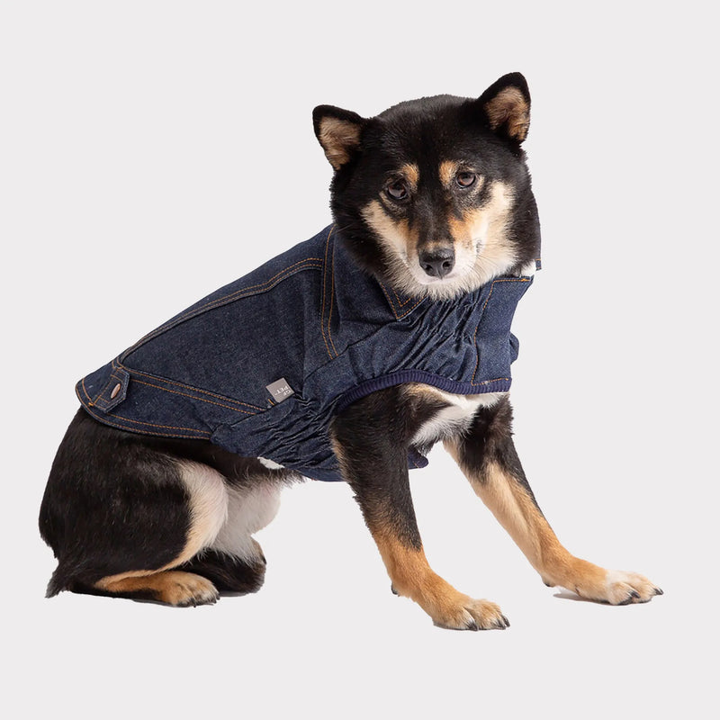Denim Elasto-Fit Dog Jacket