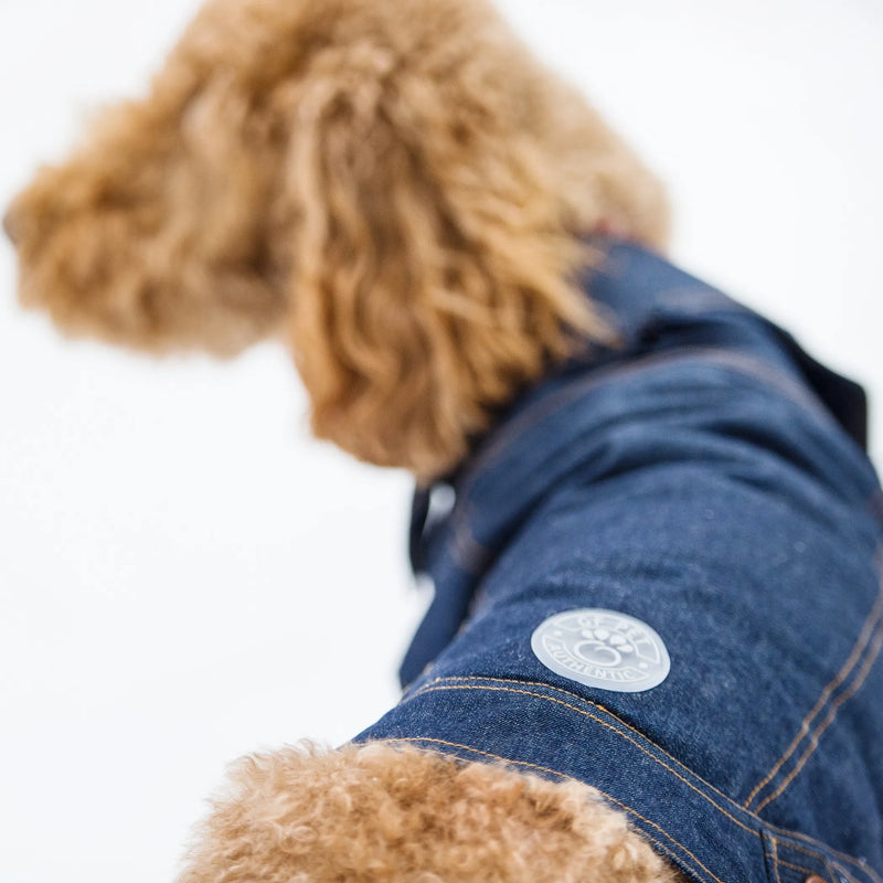 Denim Elasto-Fit Dog Jacket