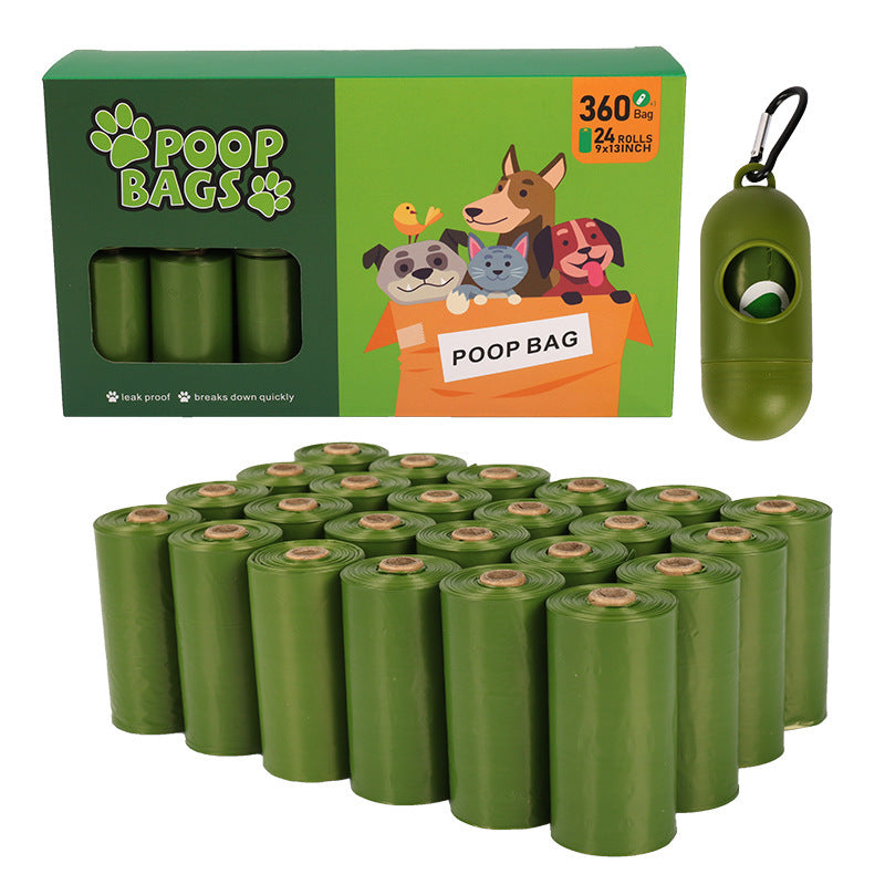 Poop Bags For Dog Waste - Extra Thick Strong Leak Proof