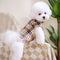 British Plaid Zipper Down Dog Jacket