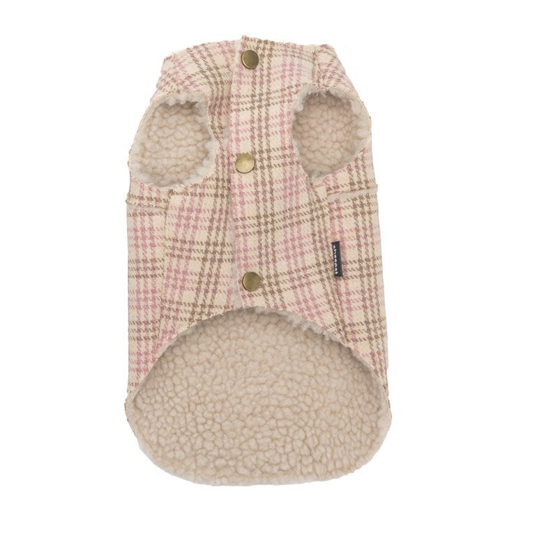 Cute Plaid Dog Jacket