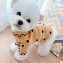 The Polka Dot Turtleneck: Stylish and Cozy for Your Furry Roll Dawg