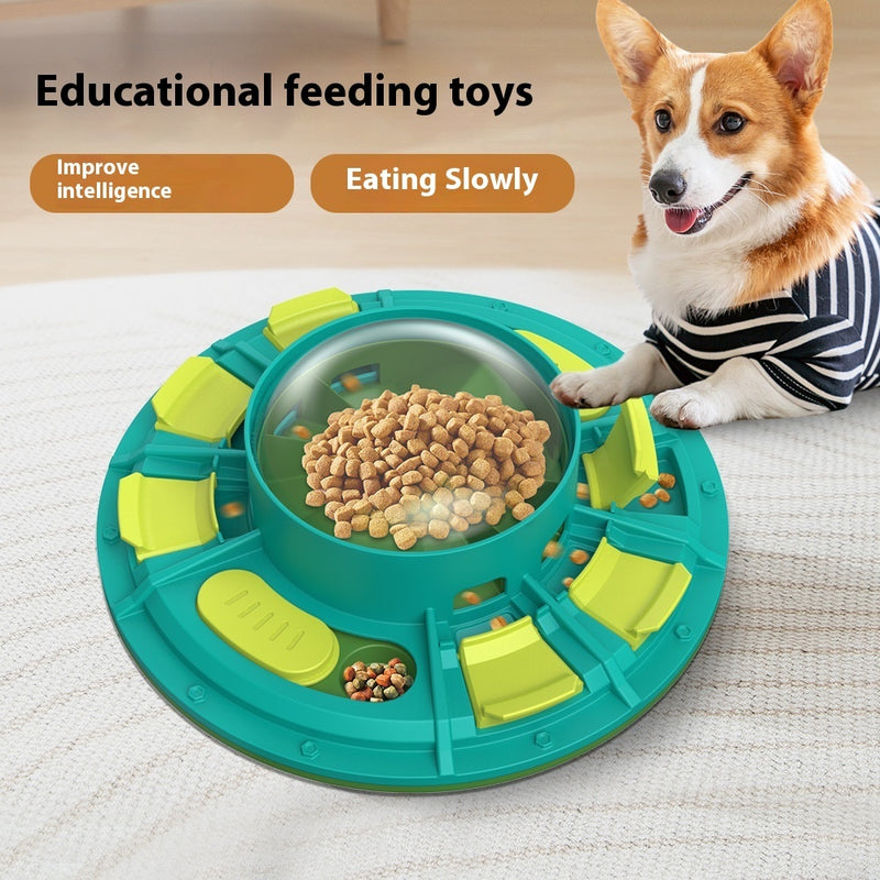 Interactive Dog Puzzle Toy for IQ Boost & Slow Feeding