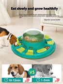Interactive Dog Puzzle Toy for IQ Boost & Slow Feeding