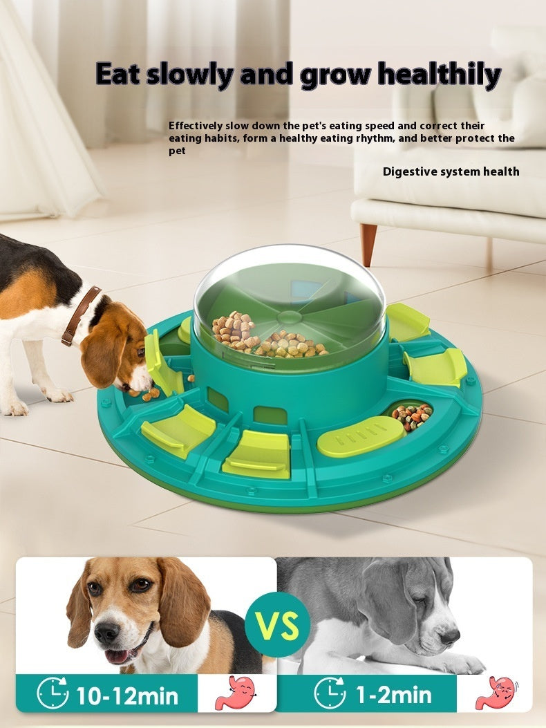 Interactive Dog Puzzle Toy for IQ Boost & Slow Feeding
