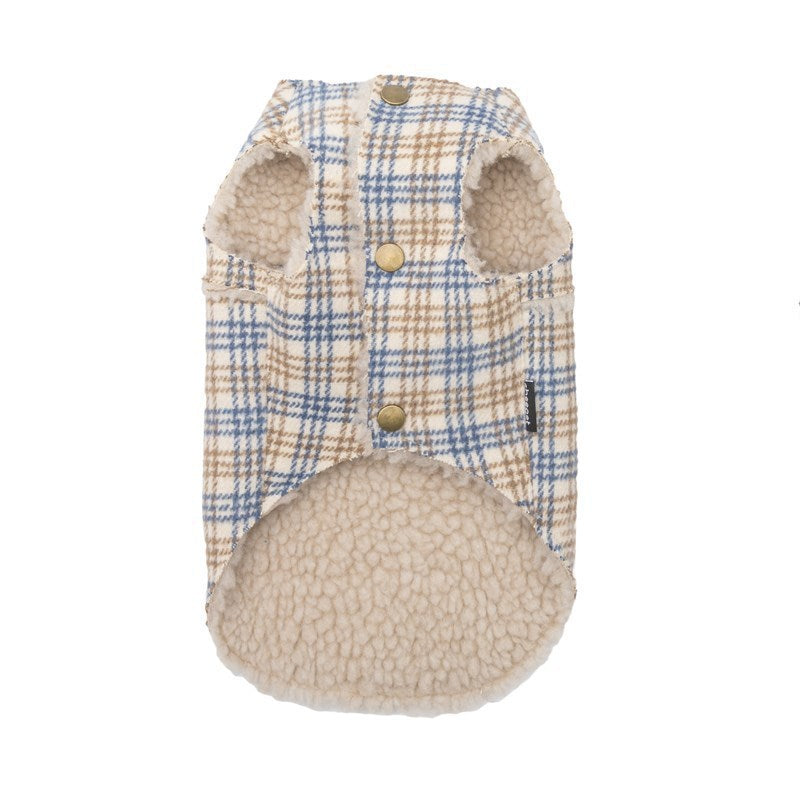 Cute Plaid Dog Jacket