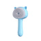 Rechargeable Self-Cleaning Pet Grooming Brush with Mist