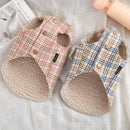 Cute Plaid Dog Jacket