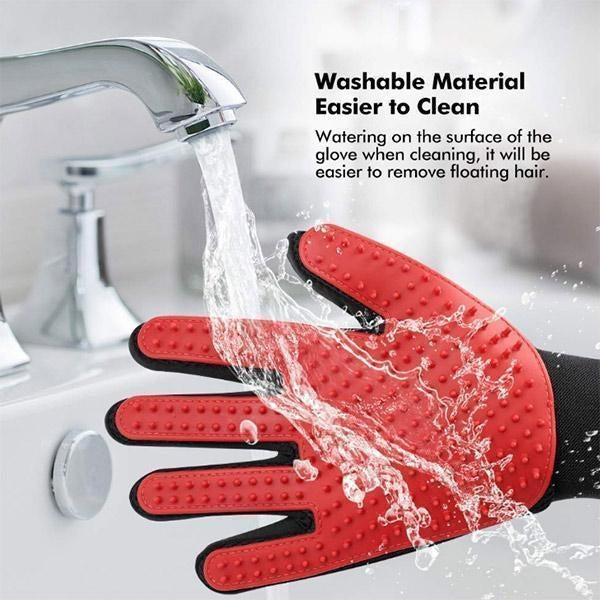 Glove Rubber Hair Brush