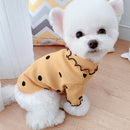 The Polka Dot Turtleneck: Stylish and Cozy for Your Furry Roll Dawg