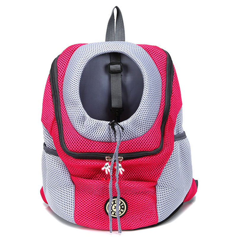 Mesh Backpack Carrier Bag For Dogs