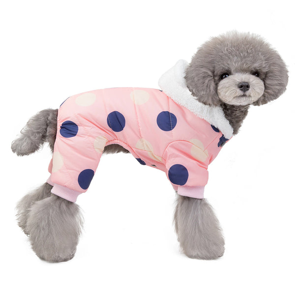 Polka Dot Cotton Coat