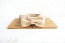 Nude Elegant Collar Leash Set