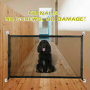 Portable Mesh Safety Gate for Stairs and Doors