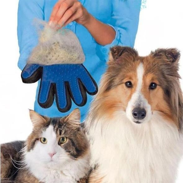 Glove Rubber Hair Brush