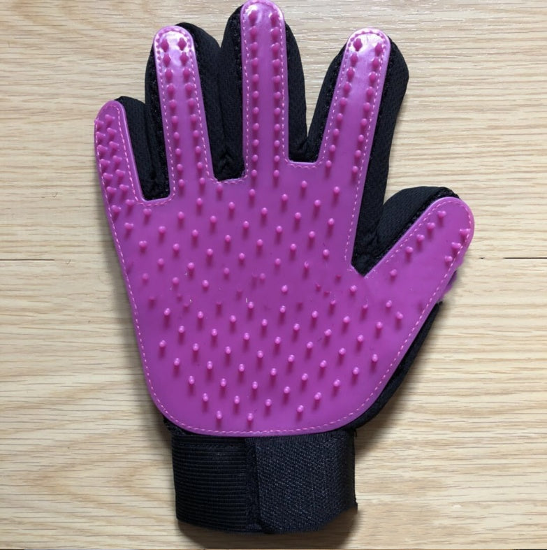 Glove Rubber Hair Brush