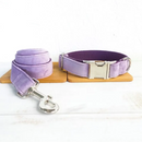 Lavender Leash, Collar & Bow Set – Stylish and Sweet for Your Pup